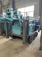 Foreuse sur chenilles pour puits d'eau et mines, 500 m, moteur diesel, système hydraulique