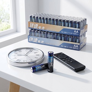 Batteria QIDE ad Alte Prestazioni R6 UM-3 <span class=keywords><strong>AA</strong></span> 1.5V per Telecomandi, Giocattoli, Orologi, Senza Perdite, 0% Mercurio, Batteria Zinco-Carbone - Product Image 3
