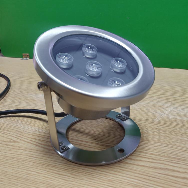 High Quality IP68 Waterproof Flood Led Swimming Pool Light RGB Internal Control Underwater Stainless Steel Garden Fountain