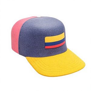Casquettes de camionneur rondes en maille respirante avec logo personnalisé de haute qualité - Product Image 2