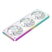 AntarcChill - Juego de Ventiladores de Refrigeración Integrados de 360 mm, Rodamiento Hidráulico, 12 V CC, PWM, ARGB, para Disipación de Calor de Computadoras, Compra al por Mayor