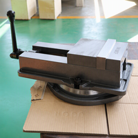Étau de machine CNC Tiger série QM, mâchoires réglables 4 directions en fonte pour centre d'usinage, accessoires d'outillage haute précision pour usine