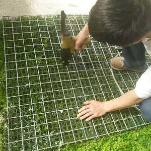 <span class=keywords><strong>Vendita</strong></span> 100 centimetri Soggiorno Paesaggio Decor Vertical Garden Modulo Artificiale <span class=keywords><strong>Piante</strong></span> di Plastica Verde Artificiale Pannelli di Parete - Product Image 2