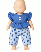 Vêtements de poupée personnalisés 1/6 en gros OEM/ODM pour tenues de poupées BJD en coton