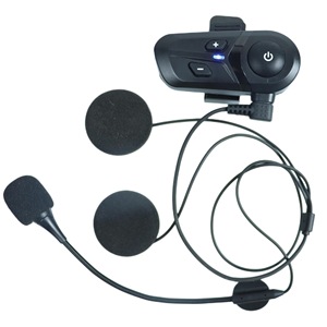 ワイヤレスオートバイヘルメットヘッドセットLEDバッテリーインジケータ付きBT5.3ステレオイヤホン自転車ハンズフリーイヤホン - Product Image 1