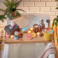 Bombes de bain moussant biologique en forme de dessert sucré de spa de luxe coffret cadeau de bombe de bain personnalisé vente en gros à bon prix