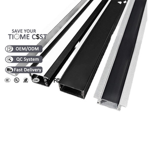 Einbau Architektur Trockenbau Gips Gips Decken wand <span class=keywords><strong>Alu</strong></span> Profil Kanal gehäuse Aluminium LED-Profil - Product Image 1