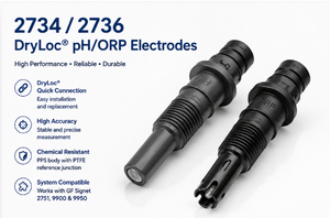 Électrodes DryLoc pH ORP 2734 2736 pour le traitement de l'eau, les processus industriels, la surveillance chimique et des eaux usées - Product Image 2