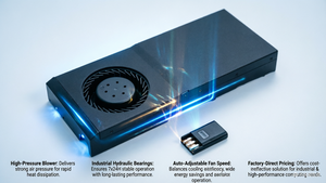 Ventilateur haute pression de 130 mm pour dissipateur thermique <span class=keywords><strong>NVIDIA</strong></span> <span class=keywords><strong>RTX</strong></span> <span class=keywords><strong>4090</strong></span>, refroidisseur universel compatible avec toutes les marques de cartes graphiques - Product Image 6