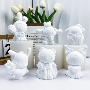 Moule <span class=keywords><strong>en</strong></span> silicone pour figurine <span class=keywords><strong>en</strong></span> plâtre à peindre soi-même - Moule 3D <span class=keywords><strong>de</strong></span> personnage <span class=keywords><strong>de</strong></span> dessin animé pour l'artisanat des enfants, la fabrication <span class=keywords><strong>de</strong></span> résine et <span class=keywords><strong>de</strong></span> bougies parfumées - Product Image 1
