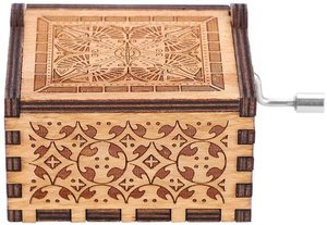 <span class=keywords><strong>Carillon</strong></span> in Legno a Manovella, Classico Artigianale, Regalo di Compleanno, Piccolo <span class=keywords><strong>Carillon</strong></span> per Uomo, Donna, Ragazza - Product Image 2