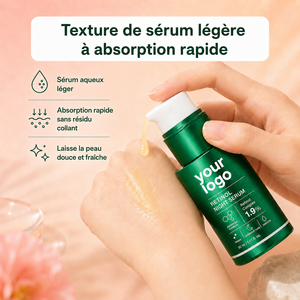 Soin de nuit hydratant réparateur nouvelle génération, lisse la peau, réduit les rides, éclaircit la peau sensible, sérum de nuit au rétinol ODM OEM - Product Image 6