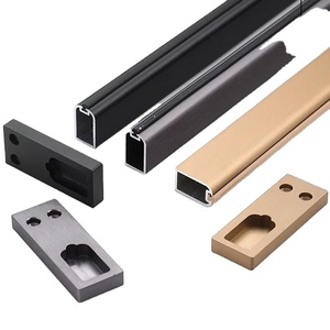 Barra de Colgar Cuadrada de Aleación de Aluminio Reforzada para Almacenamiento de Ropa Silencioso y Antideslizante - Product Image 1