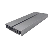Plaques d'insertion de rail en aluminium anodisé industriel sur mesure, vente en gros d'usine