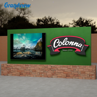 Al Aire Libre Led Pylon Sign Light Box Modern Monument Sign Design para publicidad