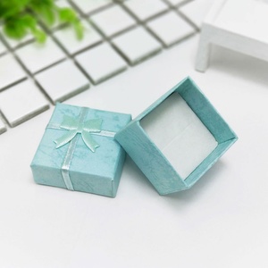 Boîte à bijoux en papier de style télescopique avec logo personnalisé, base à tiroir et couvercle, emballage pour articles de luxe - Product Image 2