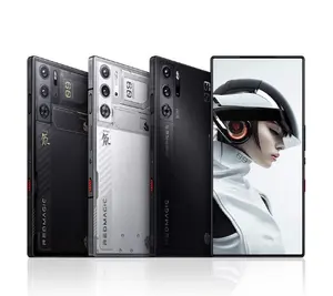 原装努比亚红魔红魔9 PRO + Plus 5g游戏手机骁龙8 Gen3 6.8 "50MP 5500毫安时电池165W充电器