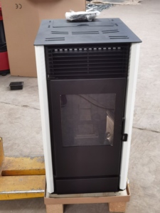 Poêle à granulés à air forcé haute efficacité <span class=keywords><strong>pour</strong></span> chauffage domestique, brûleur automatique de granulés de bois <span class=keywords><strong>pour</strong></span> intérieur - Product Image 3