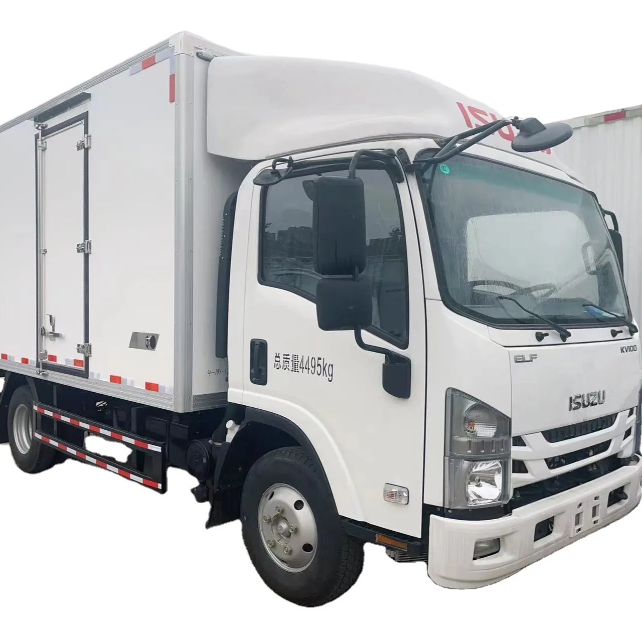 Xe tải tủ lạnh ISUZU 4.2m hộp-15-20 nhiệt độ được sử dụng để lưu trữ và vận chuyển cá đông lạnh thực phẩm tươi sống