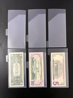 Portefeuille de taille personnelle en plastique givré 6 pages Séparateurs d'onglet PP Cash Pocket