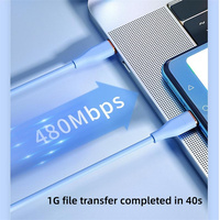 Kabel Pengisian Cepat PD60W Tipe C Silikon Lembut USB C ke USB C untuk Samsung 16Pro I Phone Komputer