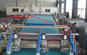 Ligne de production d'extrusion de feuilles de marbre flexibles en PVC imperméable pour la décoration intérieure - Product Image 6