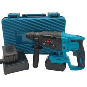 Martello Demolitore Elettrico Professionale 110V/220V Multifunzione per Calcestruzzo, Set Trapano a Percussione Industriale con Batteria, Prodotto in Cina - Product Image 4