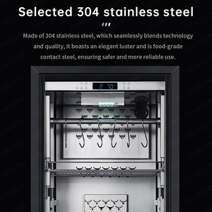 168n1 Gran Oferta Refrigerador de Acero Inoxidable para Maduración en Seco de Carne, Gabinete de Maduración de Carne de Res Cl-168n1 168n1 Gran Oferta Acero Inoxidable - Product Image 2
