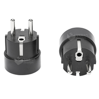Adaptateur de prise Schuko EU Bosslyn B-159 250V 16A pour les voyages et usage général