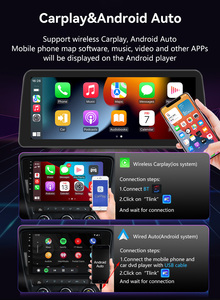12.3 inch cho TOYOTA vois FS 2017 2021 đài phát thanh xe với Android Auto đa phương tiện Video Player GPS navigation và DSP các tính năng - Product Image 5