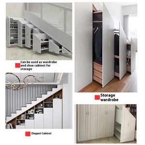 Glissières de tiroir modernes robustes à montage dissimulé pour usage intérieur et extérieur (salle de sport, chambre, cuisine, salle à manger, <span class=keywords><strong>armoire</strong></span> d'<span class=keywords><strong>escalier</strong></span>) – Silencieuses - Product Image 2