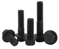 Baut Kepala Soket Baja Karbon DIN912 Grade10.9/12.9 Finishing Polos, Mur, Ring, Langsung dari Pabrik, Harga Murah