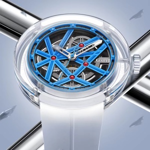 Montre homme BG7702, montre mécanique allemande, montre squelette entièrement automatique, montre-bracelet, cadeau de la Saint-Valentin pour petit ami, série Metaverse - Product Image 2