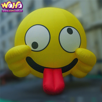 Sphère gonflable de sourire de décoration de fête de mariage de ballons gonflables