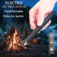Briquet électrique en gros à arc coupe-vent sans flamme, rechargeable par USB pour bougies, barbecues et camping