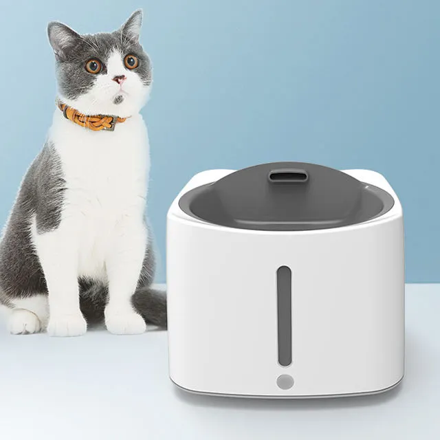 Fontanella automatica a induzione a infrarossi nuovo arrivo intelligente pet cat dog fontana d'acqua bere distributore di acqua per animali domestici