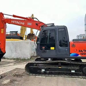 Pelle de terrassement Zx120-5 Hitachi ZX120 d'occasion japonaise 12 tonnes Machine d'excavatrices utilisées sur chenilles hydrauliques - Product Image 1