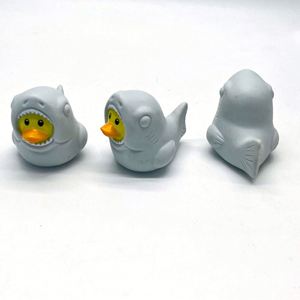 Creative Shark Children's Sand Playing Tool Cute <b>Animal</b> Shaped Unisex 0-24 Months Baby Rubber Duck - Product Image 4