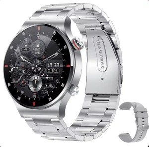 Montre connectée de suivi de santé Hot QW33, étanche IP67, boîtier en alliage, fréquence cardiaque, oxygène, <span class=keywords><strong>appareil</strong></span> portable unisexe - Product Image 1