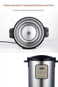 <span class=keywords><strong>Yaourtière</strong></span> Commerciale Entièrement Automatique Grande Capacité 12L pour Smoothies aux Fruits, Vin de Riz Sucré et Fermentation Enzymatique - Product Image 3