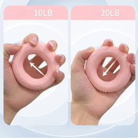 Fortalecedor de Dedos de Silicona de Alta Calidad, Dispositivo de Entrenamiento de Agarre, Gimnasio Portátil, Ejercicio para Fortalecer Muñecas y Dedos, Cómodo