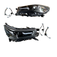 1 Set Conversion Facelift Body Kits pour 2012 2013 2014 Hilux Upgrade to 2021 Hilux REVO Style With Headlights Bumper Hood Grill