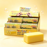 Bâtonnet de beurre croustillant anti-stress, jouet sensoriel pour enfants, boîte de présentation