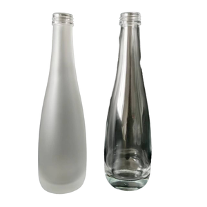 Botellas clásicas de licor de vidrio reciclado de cuello largo 100mL 200ml 500ml 375ml 750mL para <span class=keywords><strong>whisky</strong></span> Bourbon Gin Tequila - Product Image 4