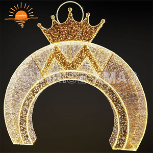 IP65 impermeable al aire libre casa patio decoración escultura motivo LED luz Navidad decoración caja de regalo 3D caja de regalo LUZ DE Navidad - Product Image 5