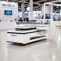 Mesin Printer UV Flatbed 6090 3 Printhead I3200-U1 CMYK Putih Varnish untuk Pencetakan Signage Akrilik, Papan KT, Panel PVC