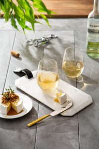 Copa de Vino sin Tallo de 550 ml con Logotipo Personalizado, Grabado Láser, para Vino Tinto y Blanco, Cristalería al por Mayor para Regalos de Boda y Eventos - Product Image 5