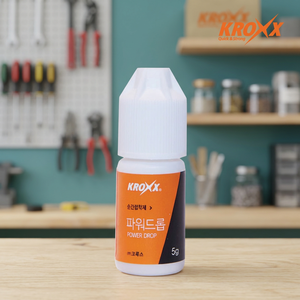 KROXX POWER DROP Fast-Acting Strong <b>Adhesive</b> Child-Safe Transparent Super Glue for DIY Crafts <b>Construction</b> Packing Mainly Made - Product Image 3