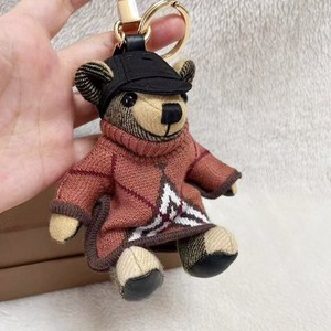 Oso <span class=keywords><strong>de</strong></span> peluche estilo cachemir a <span class=keywords><strong>cuadros</strong></span> con colgante <span class=keywords><strong>de</strong></span> abrigo, oso desnudo, llavero para coche, adorno para bolso <span class=keywords><strong>de</strong></span> pareja, unisex, juguete <span class=keywords><strong>de</strong></span> peluche - Product Image 4