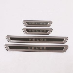 WZXD New Arrival Car <b>Door</b> Sill Guards Stainless Steel <b>Door</b> Sill <b>Plate</b> Exterior Accessories for Veloz 2022 - Product Image 2